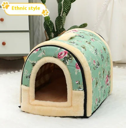 Portable Handle Pet Bed