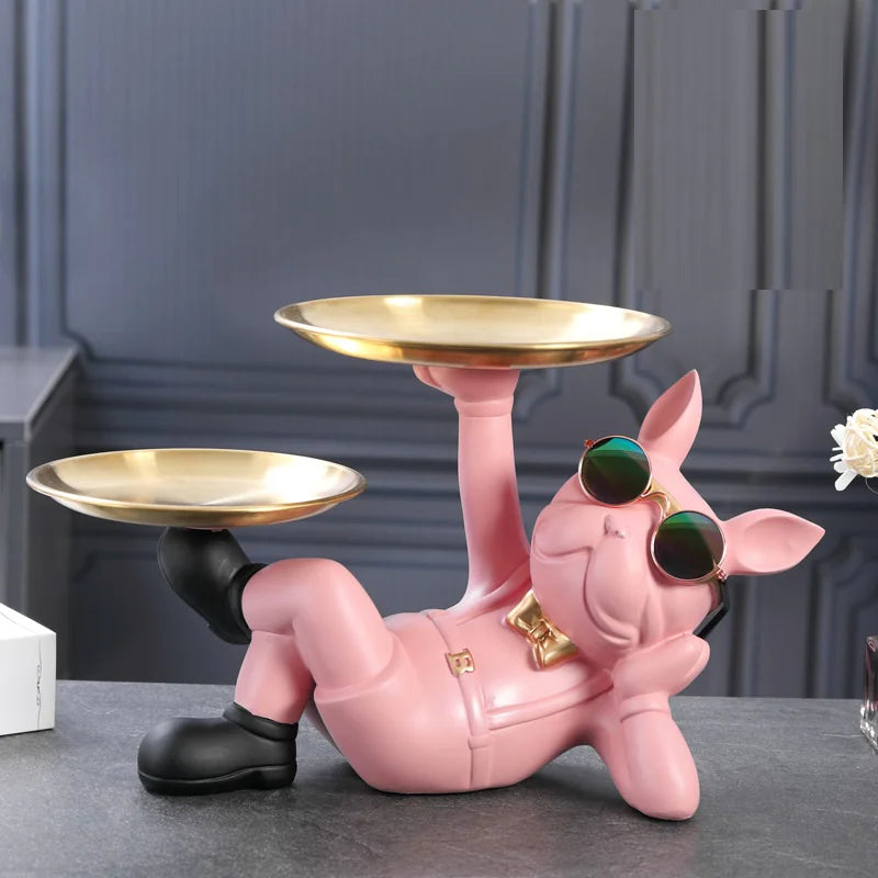 Decorative Double Plate Key Holder