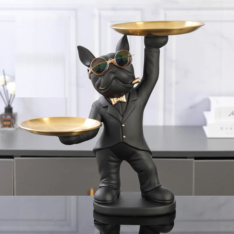 Decorative Double Plate Key Holder