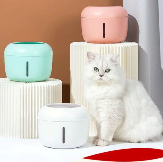 Automatic Ceramic Pet Water Fountain for Cats and Dogs