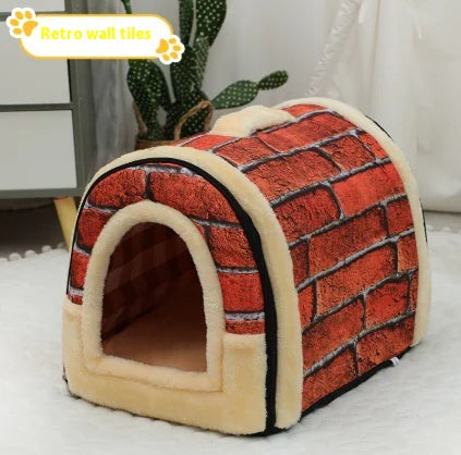 Portable Handle Pet Bed