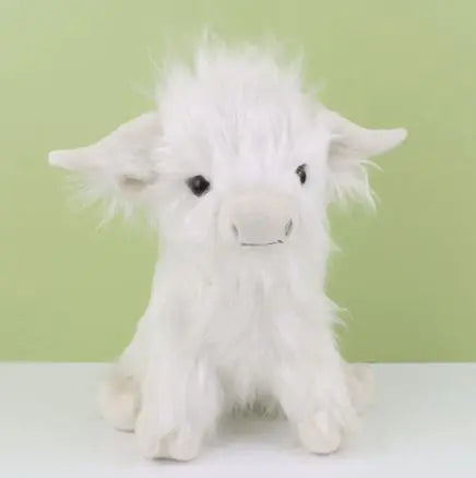 Unboring Abodes Scottish Highland Cow Plush