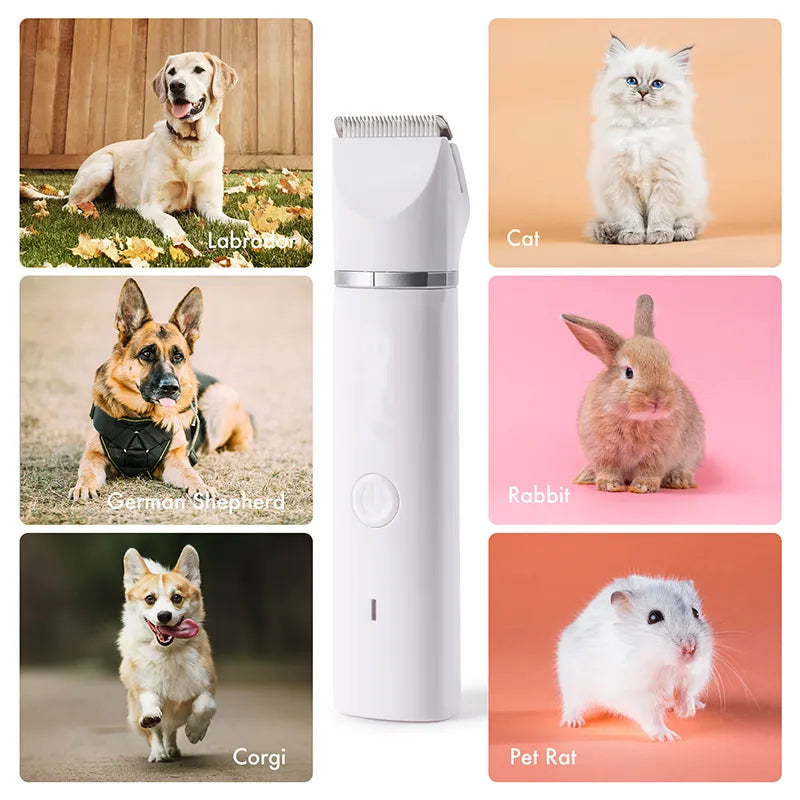 4-in-1 Rechargeable Pet Grooming Kit